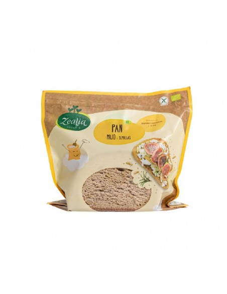Pan de mijo y semillas Bio 330g Zealia
