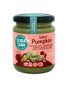 Crema de pipas de calabaza con sal marina Bio 250g Terrasana