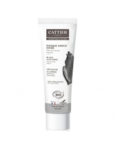 Mascarilla de arcilla negra Bio 100ml Cattier en envase original