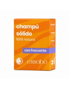 Champú sólido uso frecuente 100g Essabó en envase original