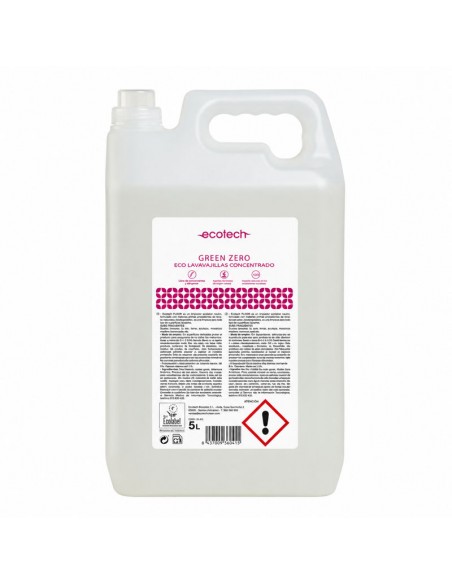 Eco vajillas manual Green Zero 5L Ecotech en envase original