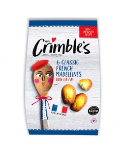 Magdalenas madeleines sin gluten 180g Mrs Crimble's en envase original