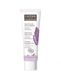 Mascarilla de arcilla púrpura Bio 100ml Cattier en envase original