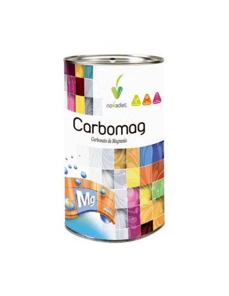 Carbomag carbonato de magnesio 150g Novadiet en envase original