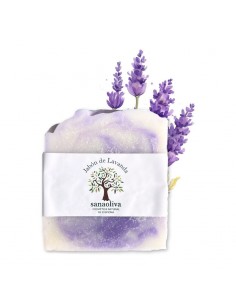 Jabón de lavanda 200g Sanaoliva