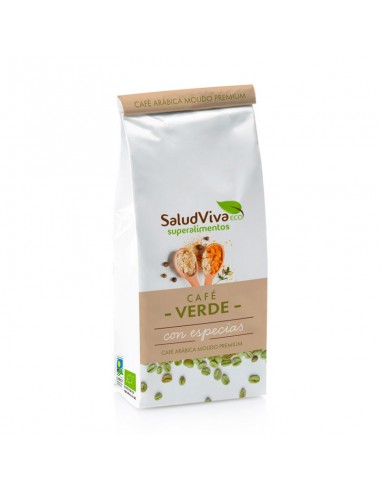 Café verde molido con especias Bio 250g Salud Viva