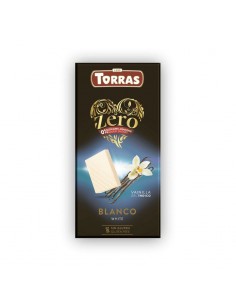 Chocolate blanco ZERO azúcares 100g Torras