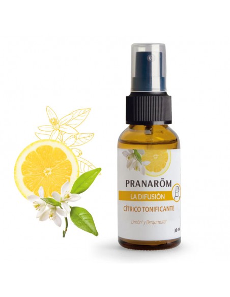 Spray Cítrico Tonificante Bio 30ml Pranarôm