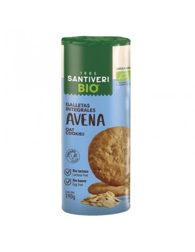 Galletas integrales avena Bio