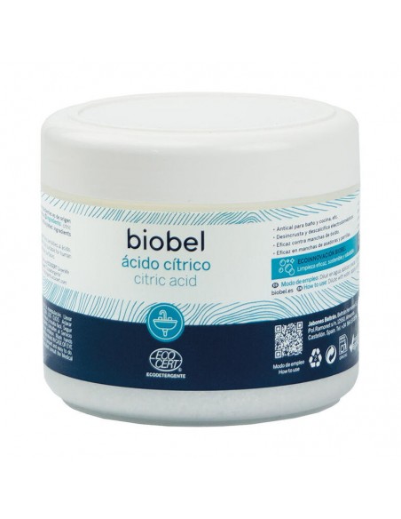 Ácido cítrico Biobel 500g Jabones Beltrán