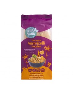 Fideos vietnamitas de arroz integral vermicelli Bio 250g Terrasana