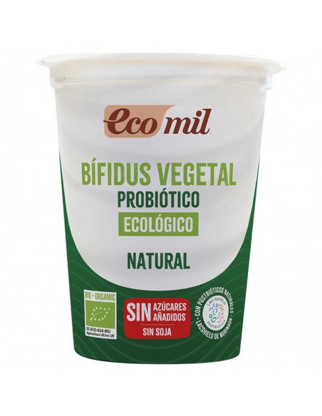Biogurt bífidus probiótico natural Bio 370g Ecomil