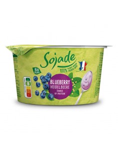 Postre de soja con arándanos Bio 150g Sojade