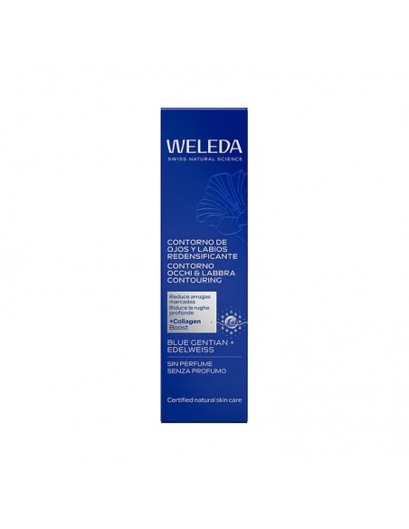 Contorno de ojos y labios redensificante de genciana azul y edelweiss 10ml Weleda