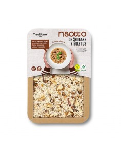 Risotto de shiitake y boletus 280g Trevijano