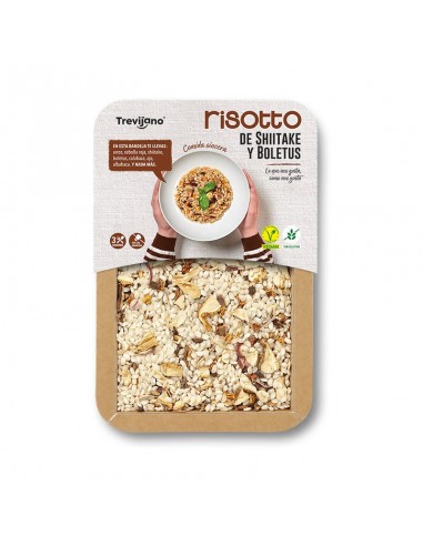 Risotto de shiitake y boletus 280g Trevijano