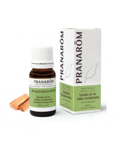 Aceite esencial de sándalo de las Indias 10ml Pranarôm