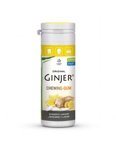 Chicles de jengibre y limón 30g Ginjer