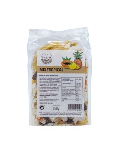 Mix tropical de frutas deshidratadas 250g Int-Salim