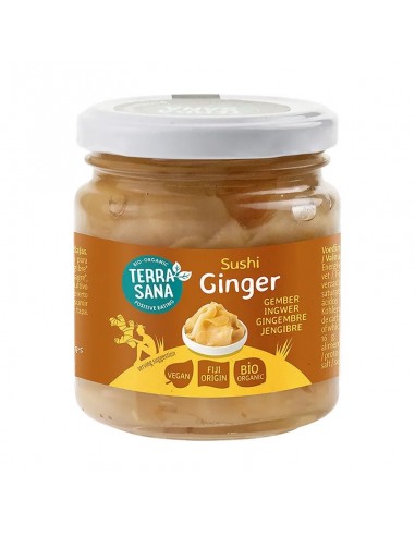 Jengibre para sushi Bio 190g Terrasana