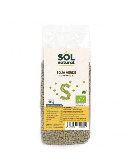 Soja verde Bio 500g Sol Natural