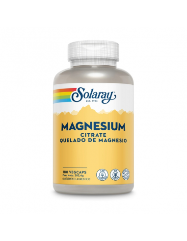 Magnesio citrato 90caps Solaray