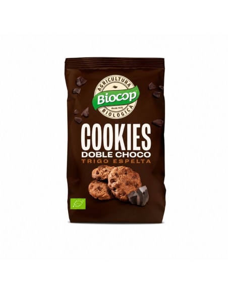 Cookies de espelta doble chocolate Bio 200g Biocop