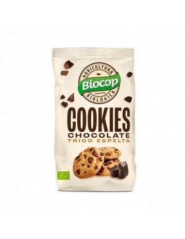 Cookies de espelta con chips de chocolate Bio 200g Biocop