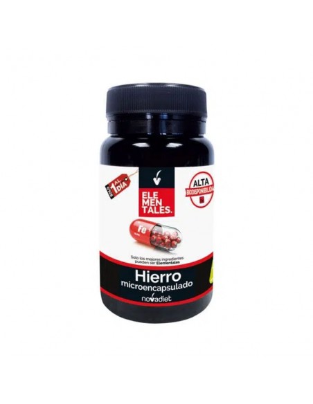 Hierro microencapsulado 60 cápsulas Novadiet