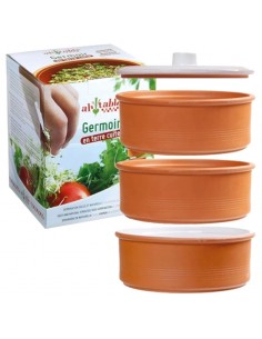 Germinador terracota 3 niveles 16x21cm Ah! Table!