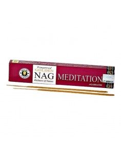 Incienso Golden Nag Meditation 12 varillas de Vijayshree