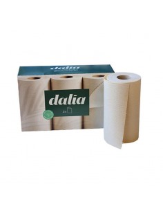 Papel de cocina sin blanquear Eco 3 rollos Dalia