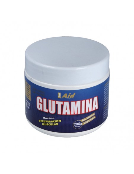 L-glutamina en polvo 200g Just-Aid