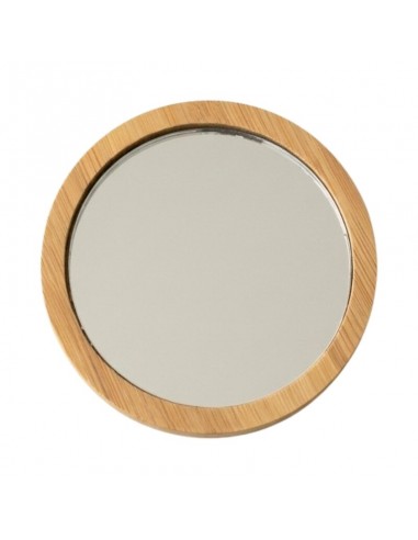 Espejo pequeño bambú 7,5cm NaturaSPA
