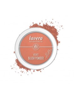 Colorete polvo Velvet 01 Rosy Peach Bio 5g Lavera