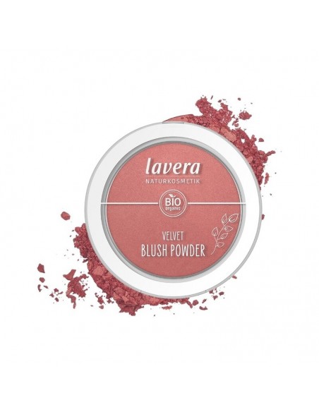 Colorete polvo Velvet 02 Pink Orchid Bio 5g Lavera