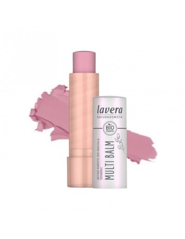 Bálsamo multiusos 02 Cloudy Pink 4,9g Lavera