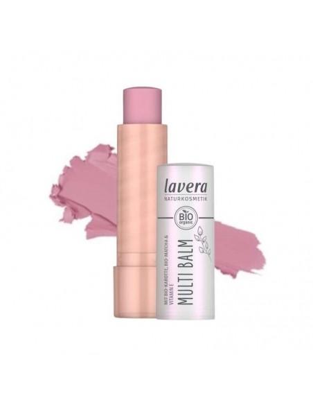 Bálsamo multiusos 02 Cloudy Pink 4,9g Lavera