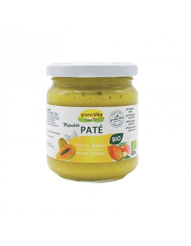 Pate mousse de papaya y mango Bio...