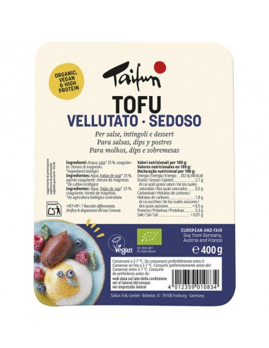 Tofu sedoso Bio 400g Taifun