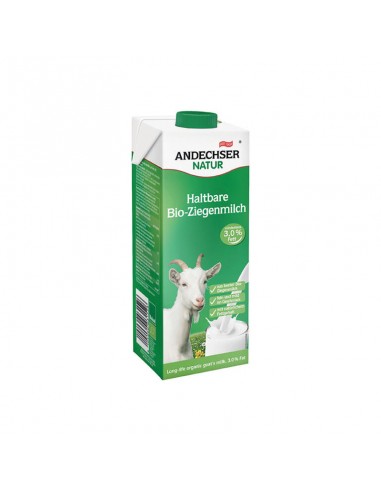 Leche de cabra mínimo 3% grasa Bio 1l...