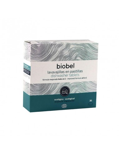 Pastillas lavavajillas 30ud Biobel