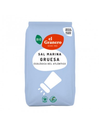 Sal marina gruesa Bio 1kg El Granero