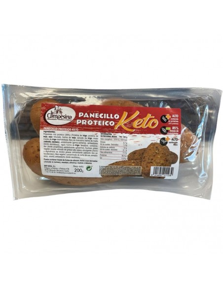 Panecillo proteico keto 200g La Campesina