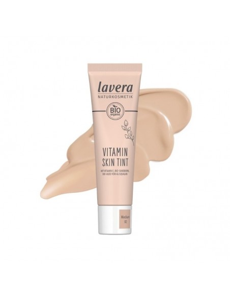 Crema color Vitamin Skin 02 Medium 30ml Lavera