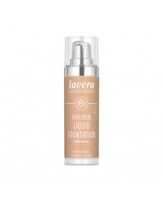 Maquillaje fluido Hyaluron 03 Warm Nude 30ml Lavera