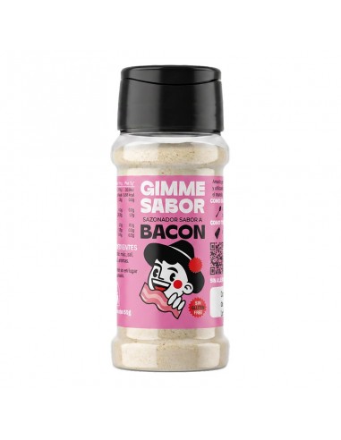 Sazonador vegetal sabor bacon 55g Gimme Sabor