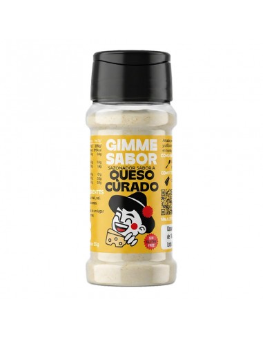 Sazonador vegetal sabor queso curado 55g Gimme Sabor