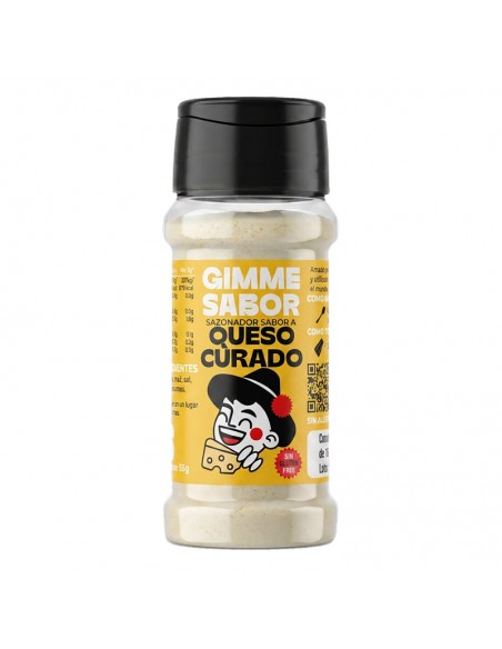 Sazonador vegetal sabor queso curado 55g Gimme Sabor