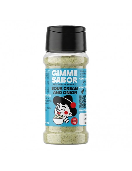Sazonador vegetal Sour Cream & Onion 55g Gimme Sabor